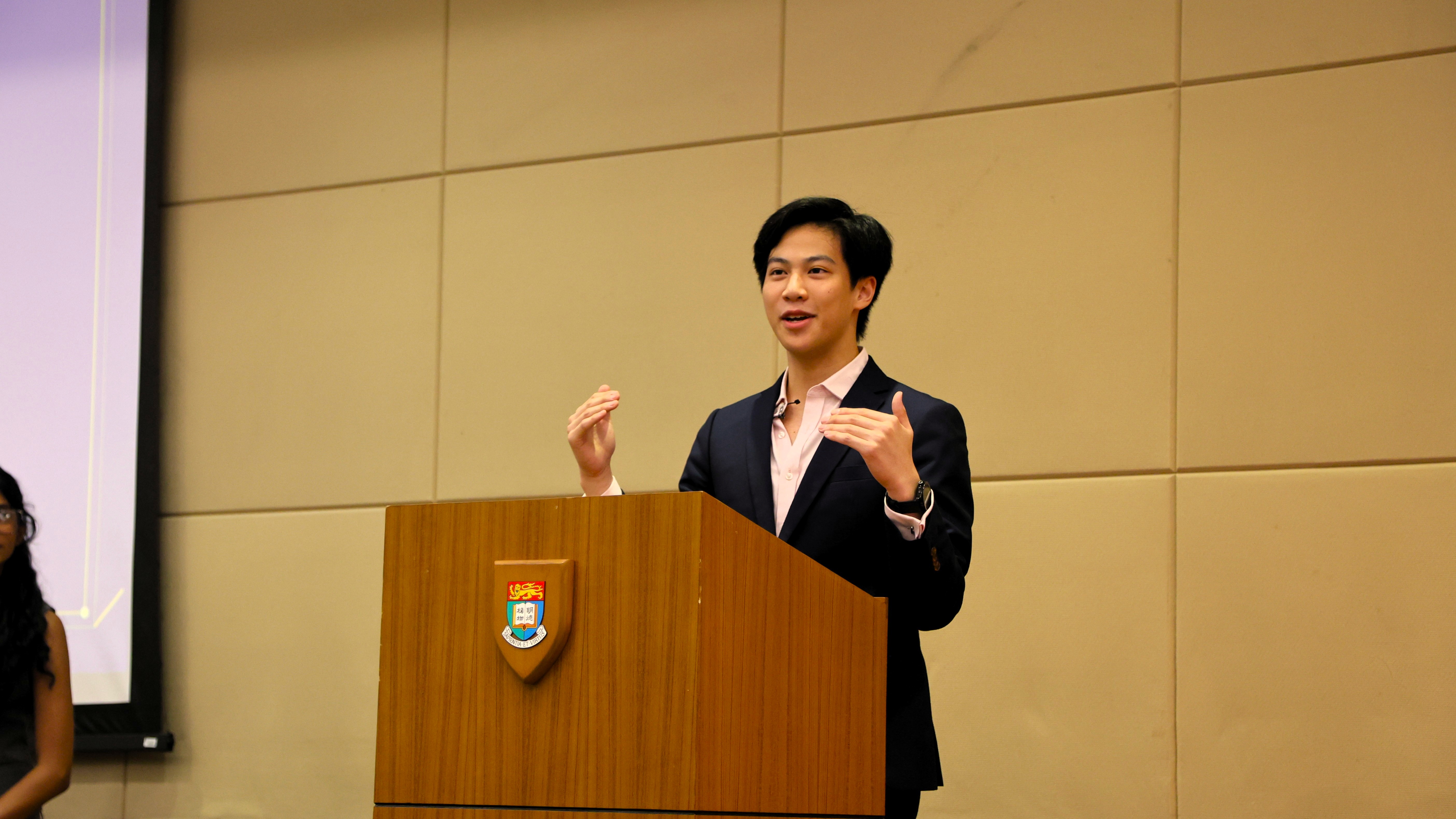 ICEMUN committee chamber during a Model United Nations council session in Hong Kong